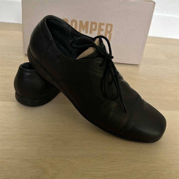 Camper black costume shoes , size 11, eu 44 - Picture 6 of 8